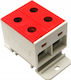 Incobex 2-way 35mm2 Red Busbar Terminal Zgx-2x35 Red Ene-00170