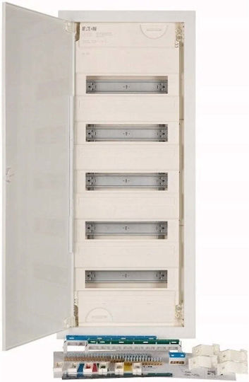 Eaton Elektrischer Sicherungskasten Wandmontage, 5 Reihen, 12 Elemente