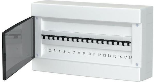 PAWBOL Tablou electric Montat pe perete, 1 Rând, 18 Elemente