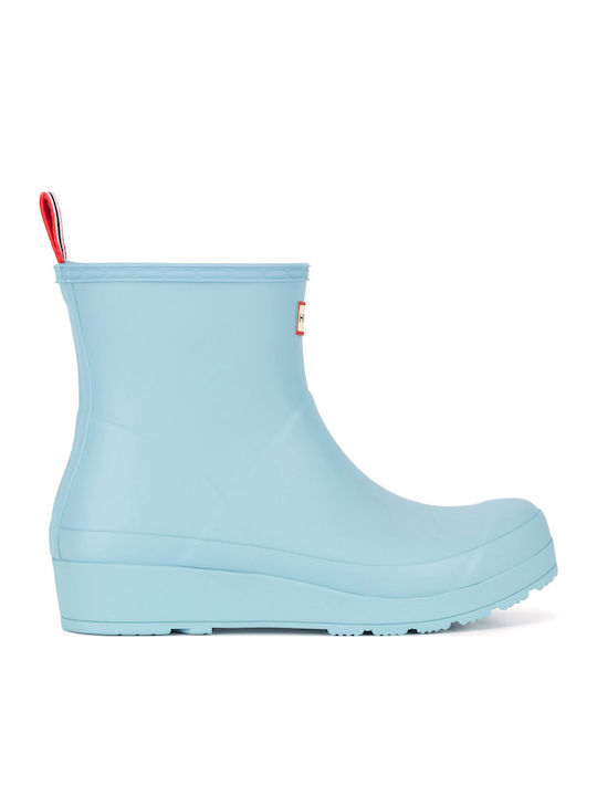 Hunter Damen Gummistiefel Blau
