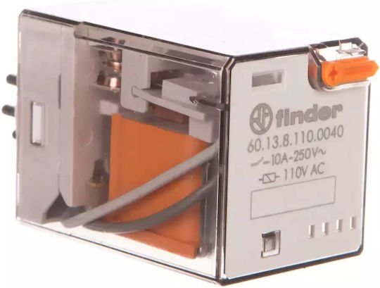 Finder Industrial Relay Relay 110V 60.13.8.110.0040