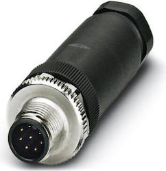 Phoenix Contact Conector Plug Drept 8p M12 Cod A Pg9 6-8mm Sacc-m12ms-8con-pg9-m 1513334