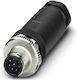 Phoenix Contact Gerade Stecker Anschluss 8p M12 Code A Pg9 6-8mm Sacc-m12ms-8con-pg9-m