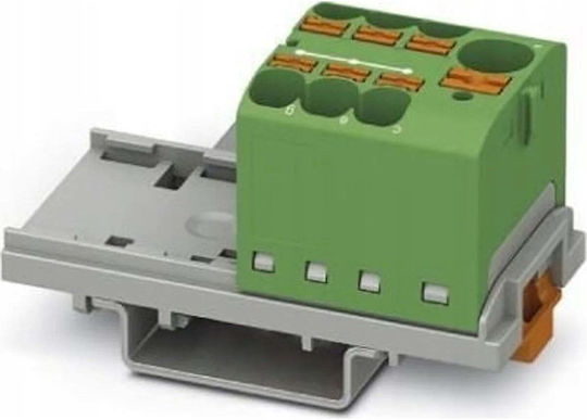 Phoenix Contact Блок За Разпределение На Захранването Ptfix 10/6x4-ns35 Зелен 3273600