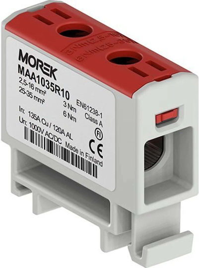 Bloc Terminal Roșu 2.5-35mm Morek Maa1035r10 Morek