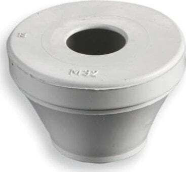 Ensto Dlawik Membrane Cable Gland M32 15-20mm Gray Rgm32