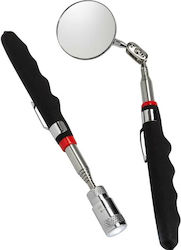 Inspection Tool Set Telescopic Rod Magnet Led + Rod Mirror Carguard Inspection Tool Set Telescopic Rod Magnet Led + Rod Mirror Carguard
