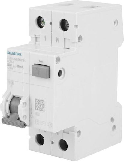Siemens Διπολικός Διακόπτης Ράγας 10A