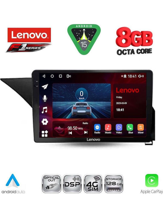 Lenovo Car Audio System for Mercedes-Benz E Class 2009-2016 (Bluetooth/USB/WiFi/GPS/Apple-Carplay/Android-Auto) with Touch Screen 10"