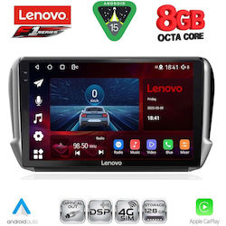Lenovo Ηχοσύστημα Peugeot 2008 2012-2021 με Bluetooth, USB & GPS Lenovo Ηχοσύστημα Peugeot 2008 2012-2021 με Bluetooth, USB & GPS