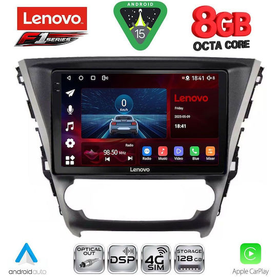 Lenovo Car Audio System for Toyota Avensis 2016-2019 (Bluetooth/USB/WiFi/GPS/Apple-Carplay/Android-Auto) with Touch Screen 10"