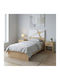 Bergamo Bett Einzel Holz Natur Eiche Für Matratze 100x200cm GP028-0153