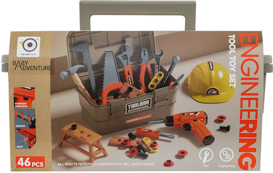 Baby Adventure Kids Tool for 3+ Years 46 pcs