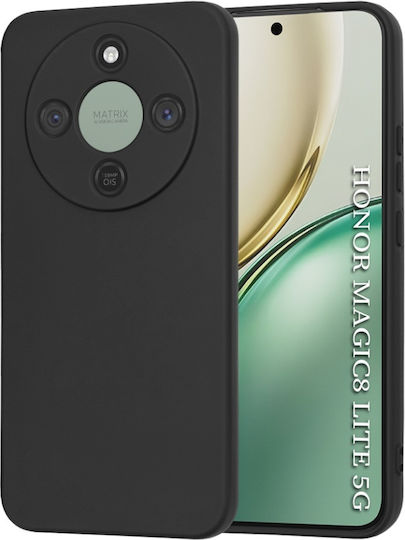 Back Cover Silicon Negru (Honor Magic8 Lite, SKYDDAR INNOVATION)