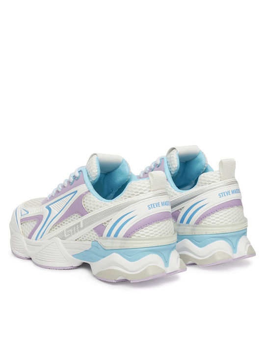 Steve Madden Дамски Сникърси Бели