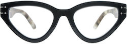 Frog Optical Lesebrille +1.75 in Schwarz Farbe