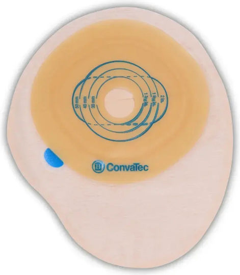 Convatec Esteem+ Precut Closed Type Colostomy Bag Ready Dimensions Adhesive 30 Pieces