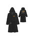 Cool Club Kids Hooded Bathrobe Black