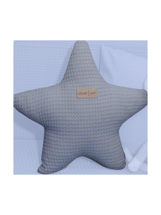 Baby Oliver Baby Oliver Nursery Decor Decorative Cradle Pillow Blue 37x37cm