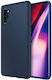 Задна корица Силикон Син (Galaxy Note 10+Realme 10 Pro Plus)