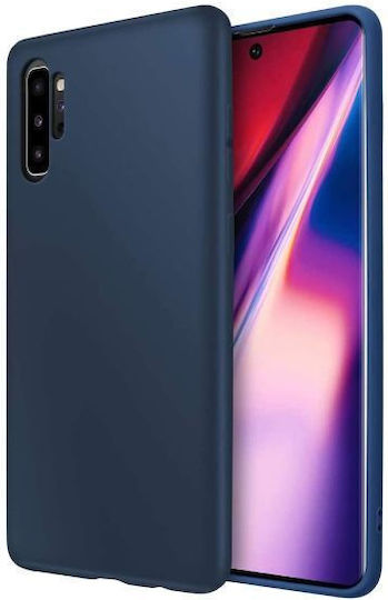 Задна корица Силикон Син (Galaxy Note 10+Realme 10 Pro Plus)