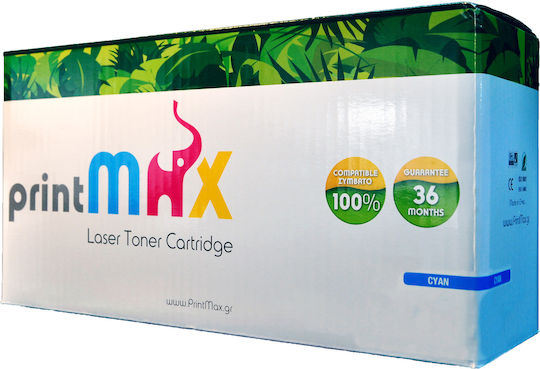 PrintMAX Compatible Toner for Laser Printer Samsung Cyan