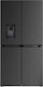 Liebherr Ψυγείο Ντουλάπα 546lt NoFrost Υ180.5xΠ90.6xΒ74.5εκ. Μαύρο Plus