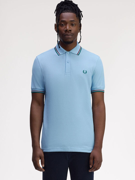 Fred Perry Twin Tipped Sportliches Kurzarmbluse...