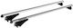 Menabo Aluminum Car Roof Bars Tiger XL Silver 131.5 Cm Silver Color Audi A6 4G/C7 Allroad 5 Doors 2012>2014 Flush Or Raised Rails 2 Pieces 8500/MB Menabo MP.8500/MB-7