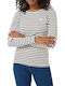 Women's Blouse Striped Blue