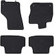 vidaXL Set of Front and Rear Mats 4pcs for Volkswagen Golf VIII MHEV 2020+ Black