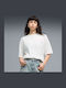 Graphic Women's Oversized T-shirt White