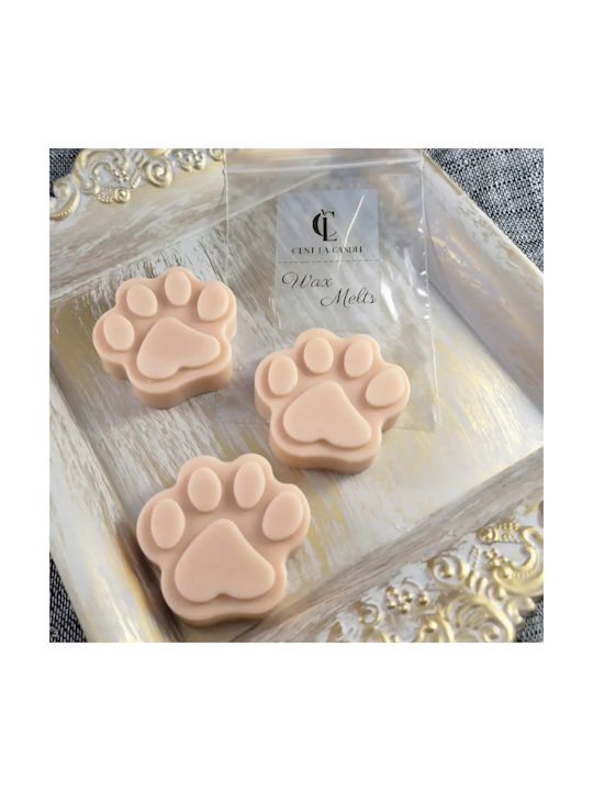 Wax Melts Πατούσες Σκύλου 1 Τμχ Τριαντάφυλλο