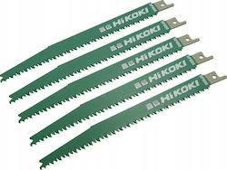 Lame Pentru Fierăstrău Pendular Hitachi Rpw80 5 Bucăți