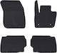 vidaXL Set of Front and Rear Mats 4pcs for Ford Mondeo 2014 Black