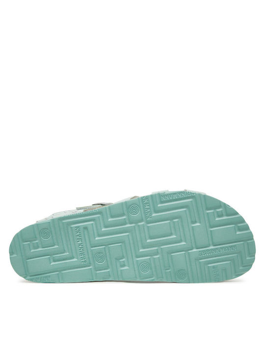 Dr. Brinkmann Flache Damen Sandalen Grün Dr. Brinkmann Flache Damen Sandalen Grün