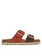 Flache Sandalen für Damen in Weiß Farbe