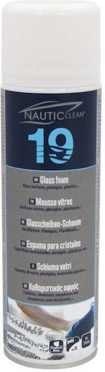 Nautic Clean 19 Αφρός Καθαρισμού Γυάλινων Επιφανειών 500ml