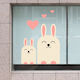 Easter Display Lovely Bunnies 60x55cm
