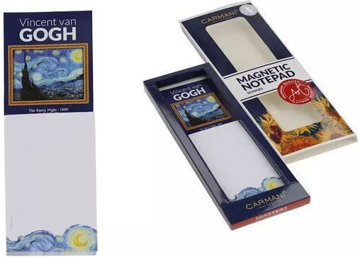 Caiet Magnetic V.gogh Starry Night 6x18 Carmani