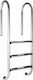 Aqua Line Muro Stainless Steel Turquoise Pool Ladder