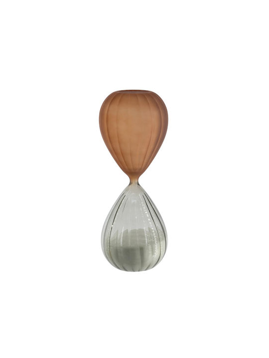 Artekko Bürodekoration Zubehör Sanduhr aus Glas 9,3x9,3x24,8cm Verschiedene Designs