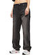 Women's Jean Trousers in Loose Fit Vintage Black