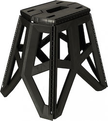 ikonka Stool Black ikonka Stool Black