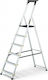 Drabest Ladder Aluminum with 6 Steps