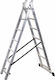 Drabest Scară Aluminiu cu 2x9 Trepte