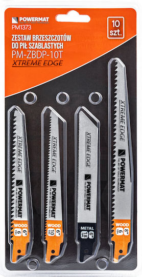 Set 10 Stichsägeblätter Powermat PM1373