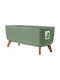 Prosperplast Gracia Case Pot Green