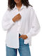 Women's Long Sleeve Shirt White