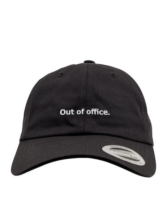 Out Office Dad Cap Black One